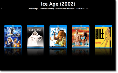 Blu-Ray cover images, in Full Screen view